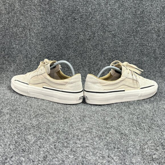 Vans Old Skool Shoes Mens Size 12 Tan Suede Leather Low Lace Retro Skate Sneaker - Picture 6 of 11